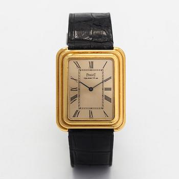 Piaget, Protocole, wristwatch, 28 x 34 mm.
