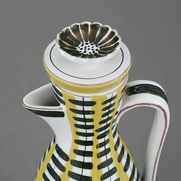 KANNA, fajans. Stig lindberg Gustavsberg studio, 1940-50-tal.