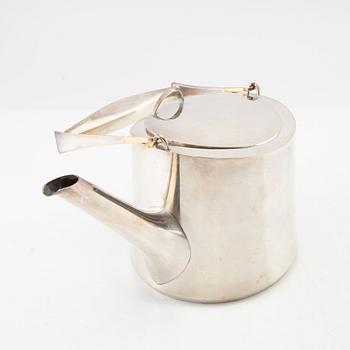 Martin Öhman Teapot Silver, Halmstad 1978.