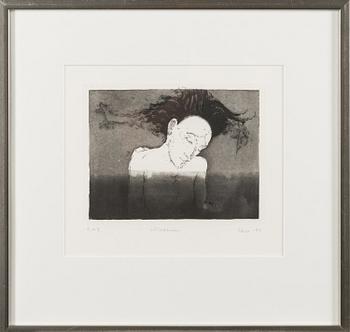 OUTI HEISKANEN, etching, signed and dated -07, numbered E.a.1.