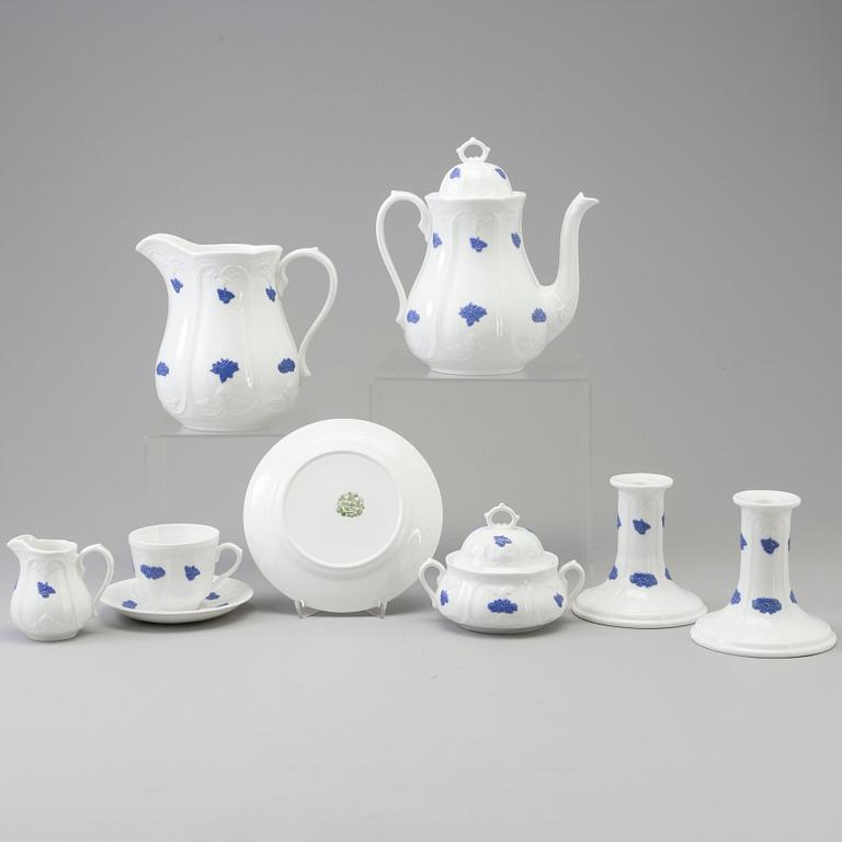 A SWEDISH COFFEESERVICE, 33 pieces, Gustavsberg, second half of the 20th century.