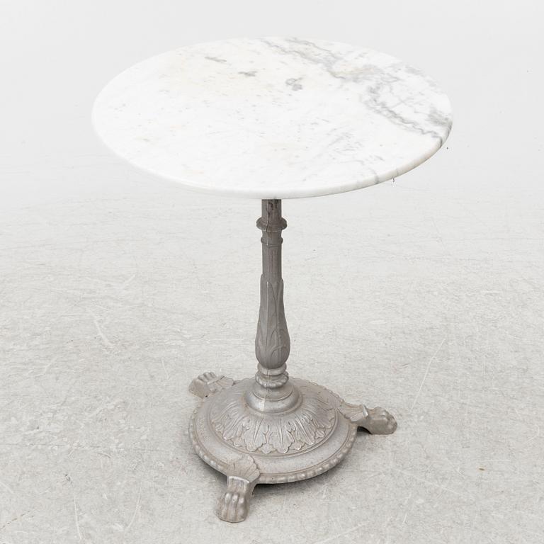 A café table, Byarums Bruk, Vaggeryd, contemporary production.