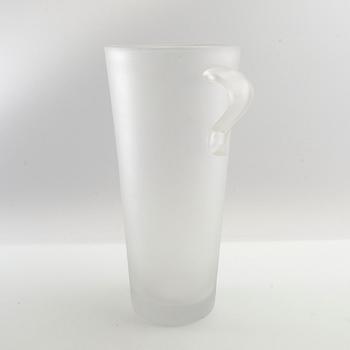 Helén Krantz, vase Orrefors signed.