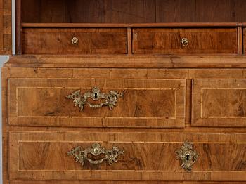 A Swedish Rococo 18th century cupboard.