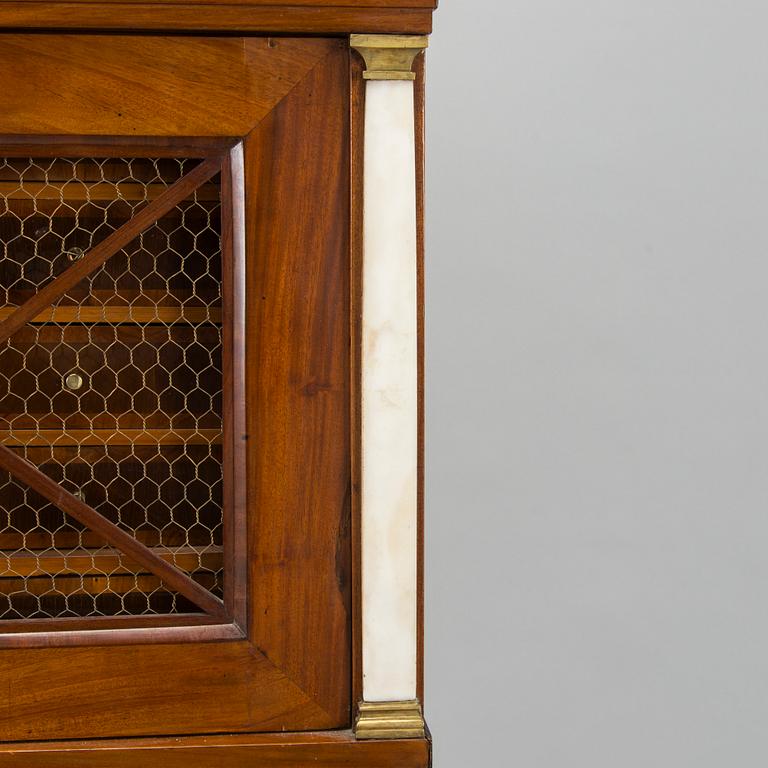 Writing desk, partly late-Gstavian, early 19th century.