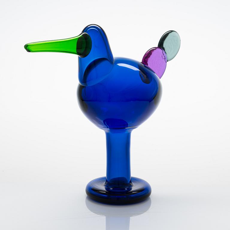 Oiva Toikka, A glass bird, signed Oiva Toikka IITTALA SCOPE 2019 132/500.