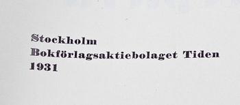 BOK, Acceptera, Stockholm 1931.
