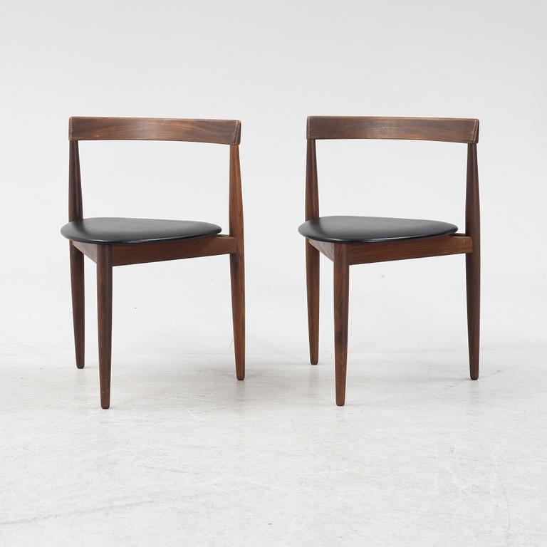 Hans Olsen, stolar, 6 st, "Roundette", Frem Røjle, Danmark, 1950/1960-tal.