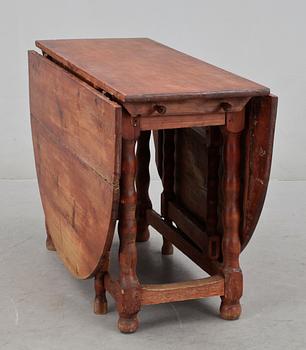 SLAGBORD, allmoge, barockstil, 1800-tal.