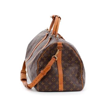 LOUIS VUITTON, weekendbag, "Keepall Bandouliere 55".