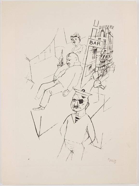 George Grosz, "Ecce Homo".