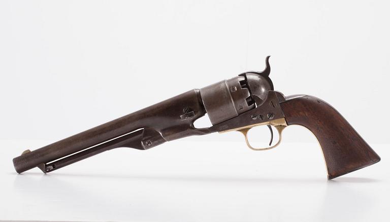 REVOLVER, Colt Army modell 1860.