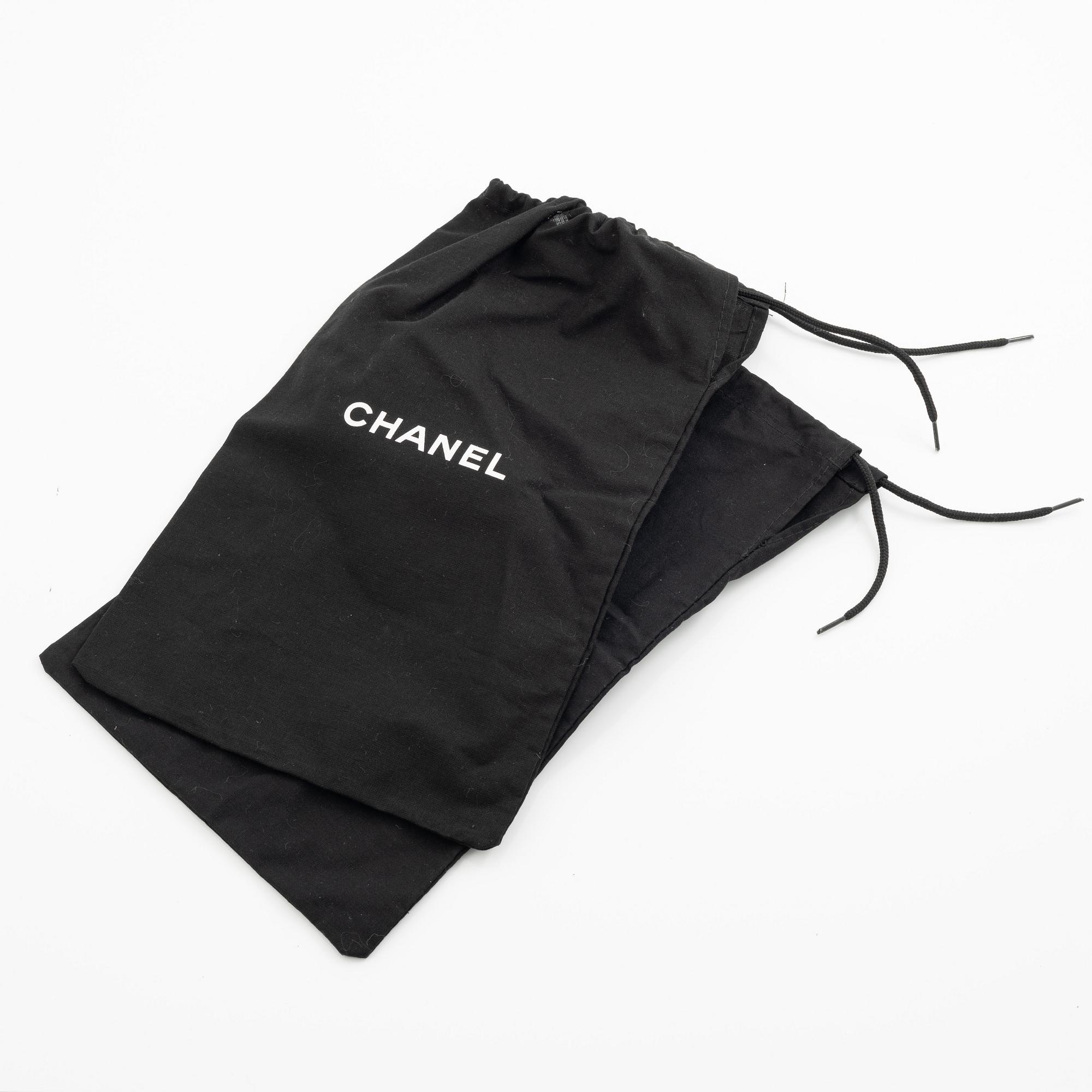 Chanel, ballerinaskor, storlek 35 1/2C.