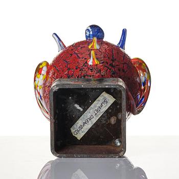 Ardy Strüwer, glasskulptur "Sunset Dreambird", ca 2009.