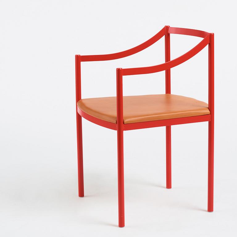 Jens Fager, a unique 'Vico' chair, from the series 'Assises' executed for Gallery Pascale, Sweden, 2013.