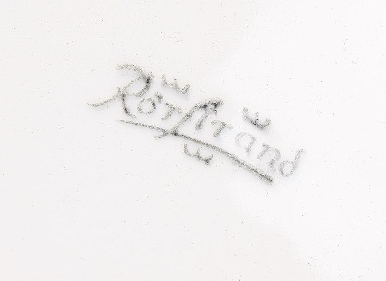 UPPLÄGGNINGSFAT, 3 st, porslin, bla Rörstrand och Göteborg, 1900-tal.