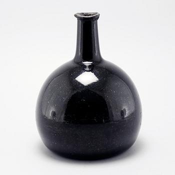 FLASKA, glas, 1700-tal.