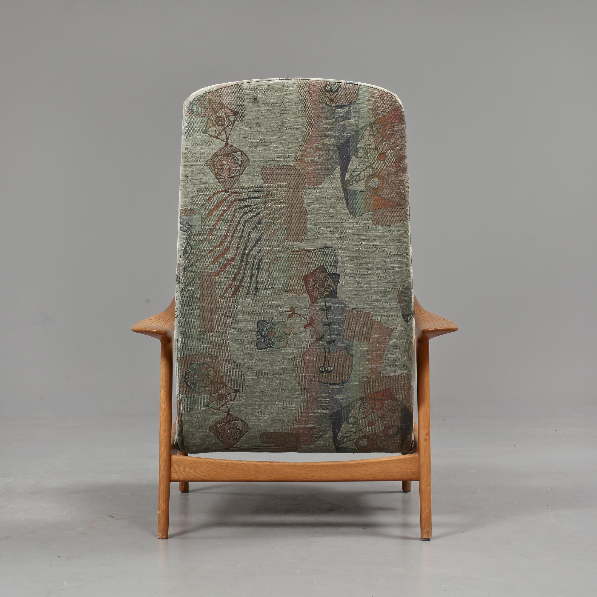 FÅTÖLJ, ur Contourette-serien, Alf Svensson, omkring 1900-talets mitt.