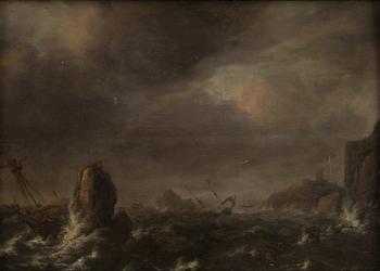 ATTRIBUTED TO, STORMY SEAS.