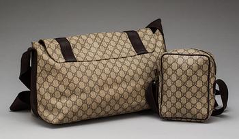 VÄSKOR, 2 st, Gucci.