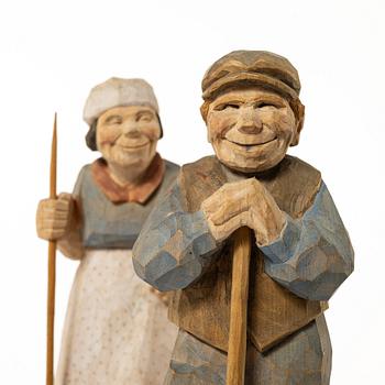 Herman Rosell, An Elderly Couple.