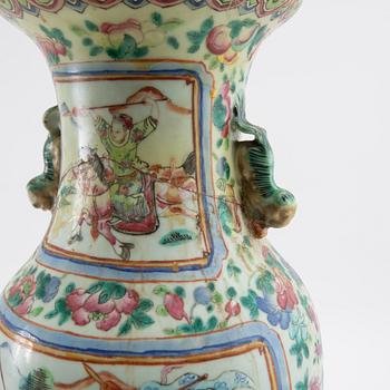 Vas Kina Kanton 1800-talets slut porslin.