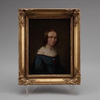 Nils Andersson · NILS ANDERSSON, olja på duk, monogramsignerad, 1800-tal.