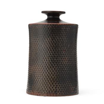 322. Stig Lindberg, a stoneware vase, Gustavsberg Studio 1967.