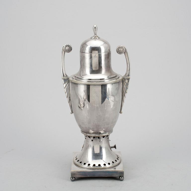 SAMOVAR, vitmetall, Ryssland, 1800-tal.
