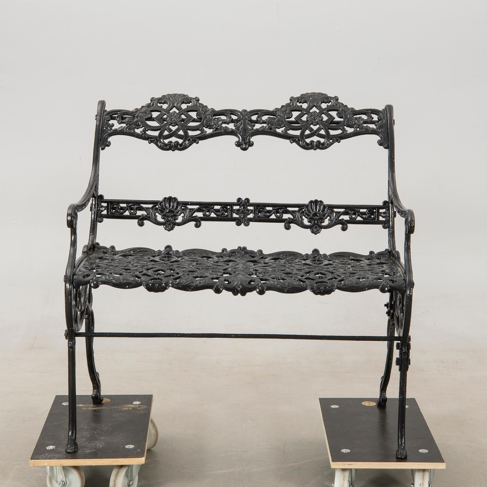 Garden sofa, first half of the 20th century.