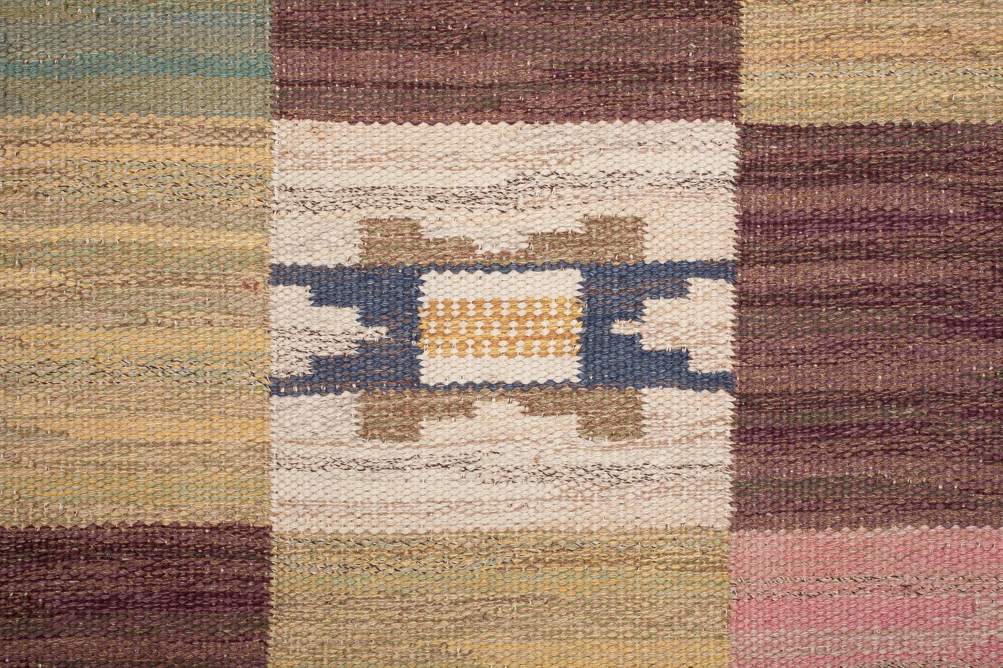 MATTA. "Rutmattan". Rölakan. 294,5 x 207,5 cm. Signerad MMF.