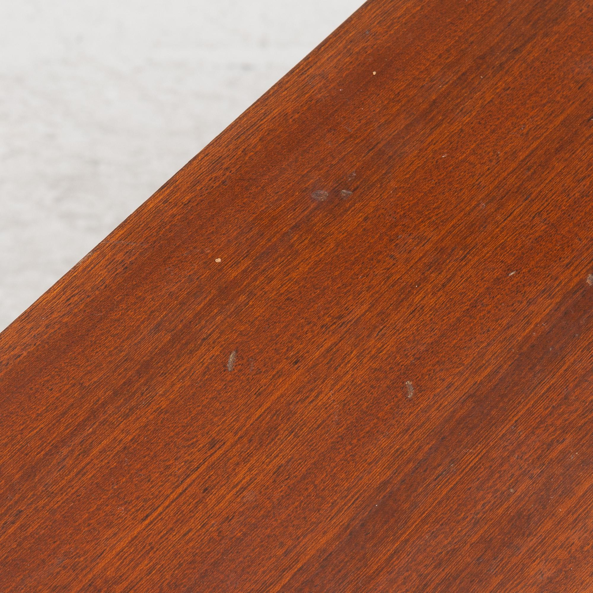 A bookcase, mid 20th century.