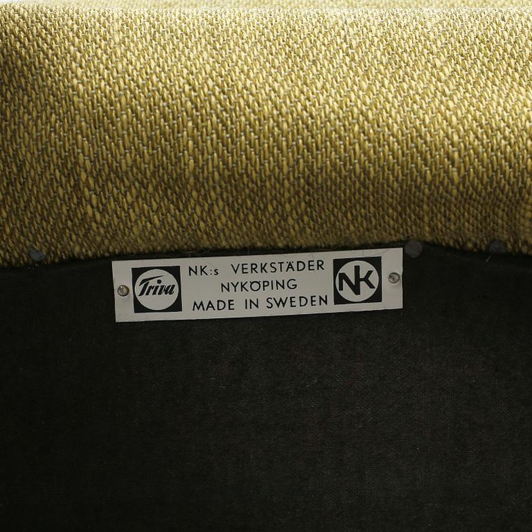 SOFFA, "Paradiset" ur Triva-serien. Kerstin Hörlin Holmqvist, Nordiska Kompaniet NK, Nyköping. 1960-tal.