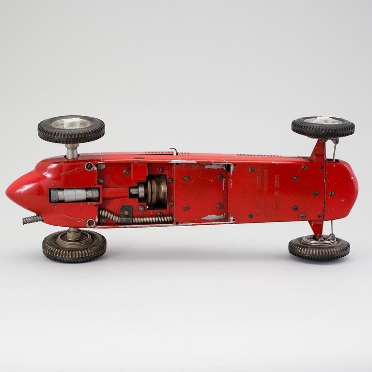 A gas powered tinplate Domo Maserati, Italy, ca 1948.