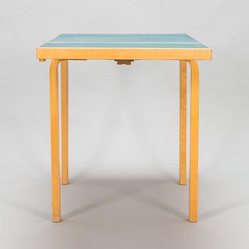 Alvar Aalto, a mid-20th-century 'DL82' table for O.Y. Huonekalu- ja Rakennustyötehdas.