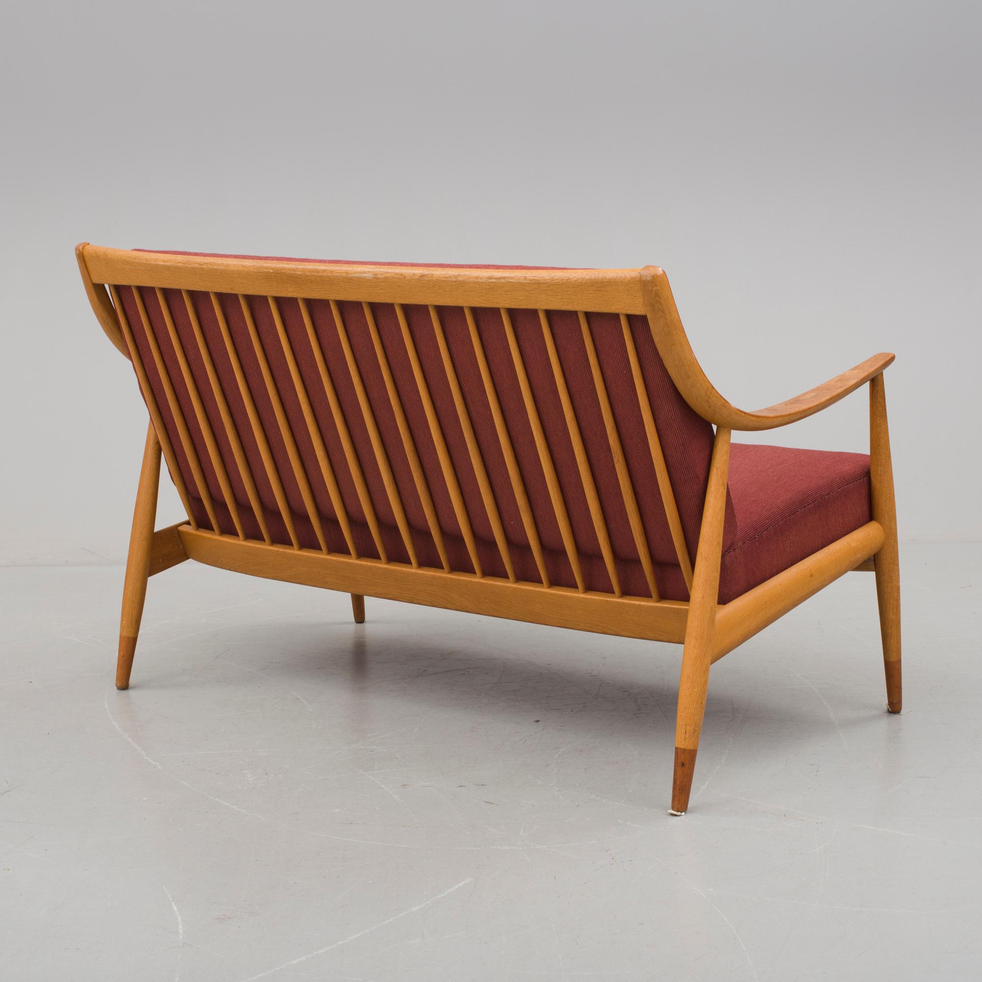 SOFFA, Peter Hvidt & Orla Mölgaard Nielsen för France & Daverkosen, Danmark, 1900-talets andra hälft.