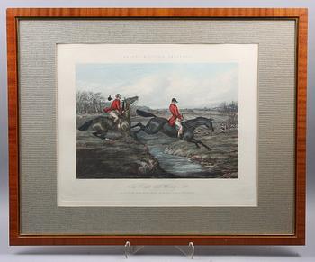 FÄRGLITOGRAFI, England, 1800/1900-tal. 