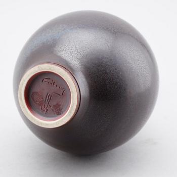 Berndt Friberg, a stoneware vase, Gustavsberg Studio 1968.