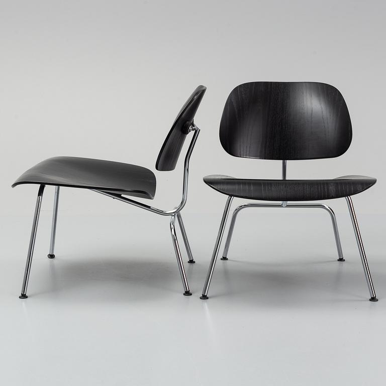 Charles and Ray Eames, a pair of 'LMC' chairs, Vitra, 2006.