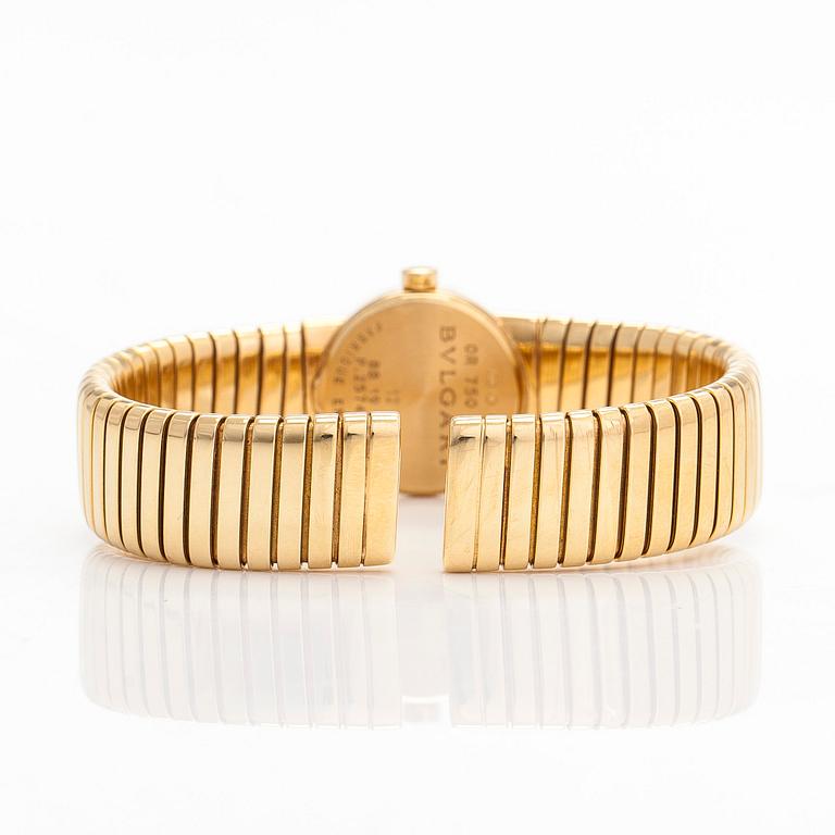 Bulgari, Tubogas, wristwatch, 19 mm.