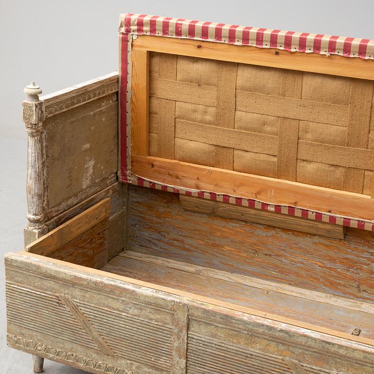 SOFFA, gustaviansk, sent 1700-tal.