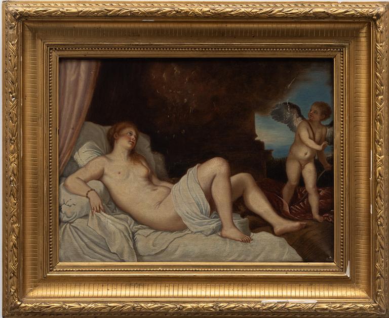 Mårten Eskil Winge, attributed, Danaë and the Golden Rain.