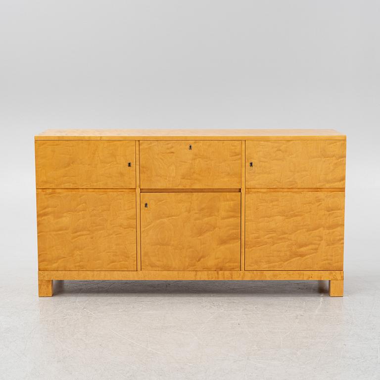 A Swedish birch sideboard, 1930's/40's.