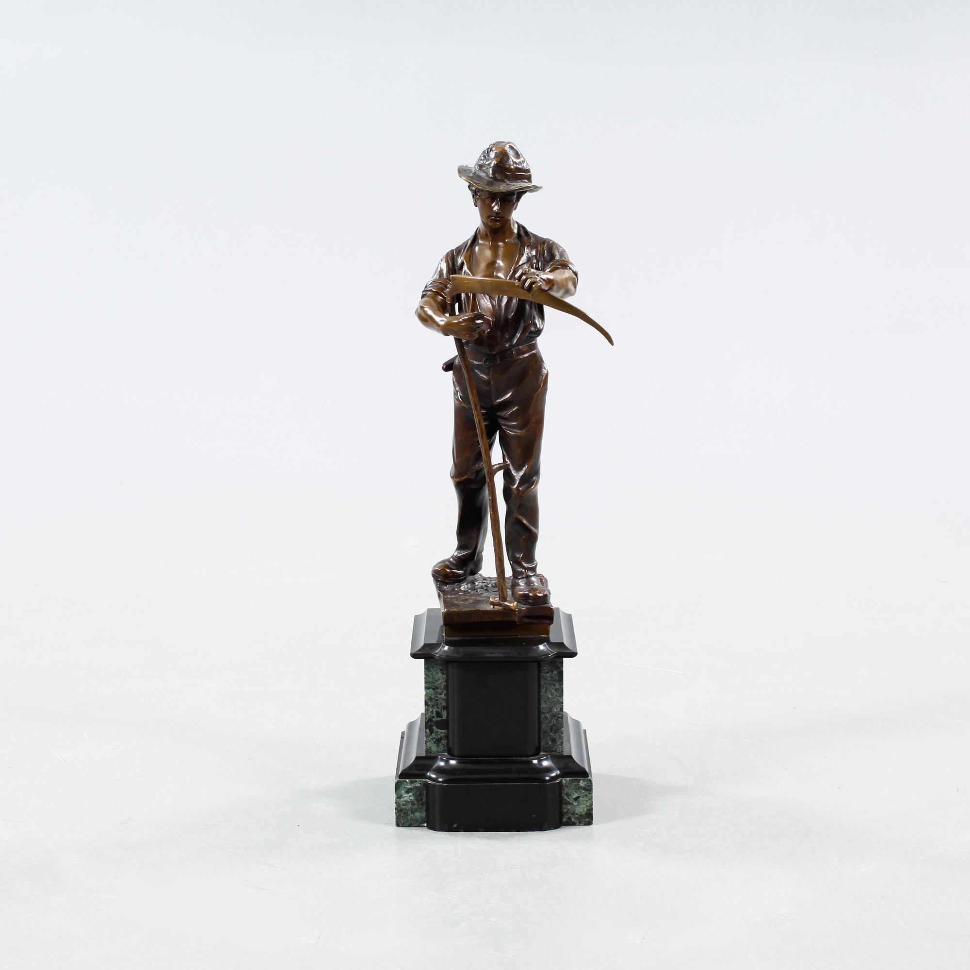 A bronze sculpture signed by Füllborn, second half of the 20th century.