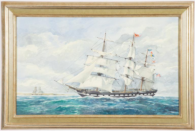 Ulf Ålund, Clipper "Great Western" Blackballline.