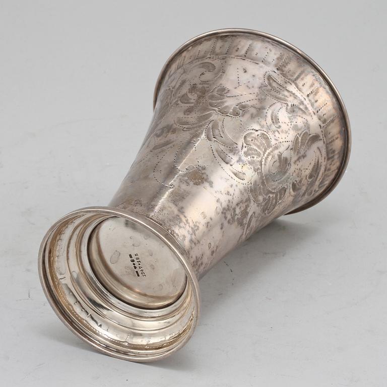 POKAL, silver, C G Hallberg, Stockholm, 1937. Vikt 270 g.