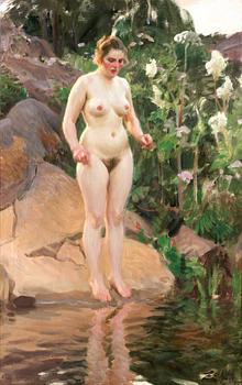 93. Anders Zorn, "Skärgårdsblomster" (Archipelago flower).