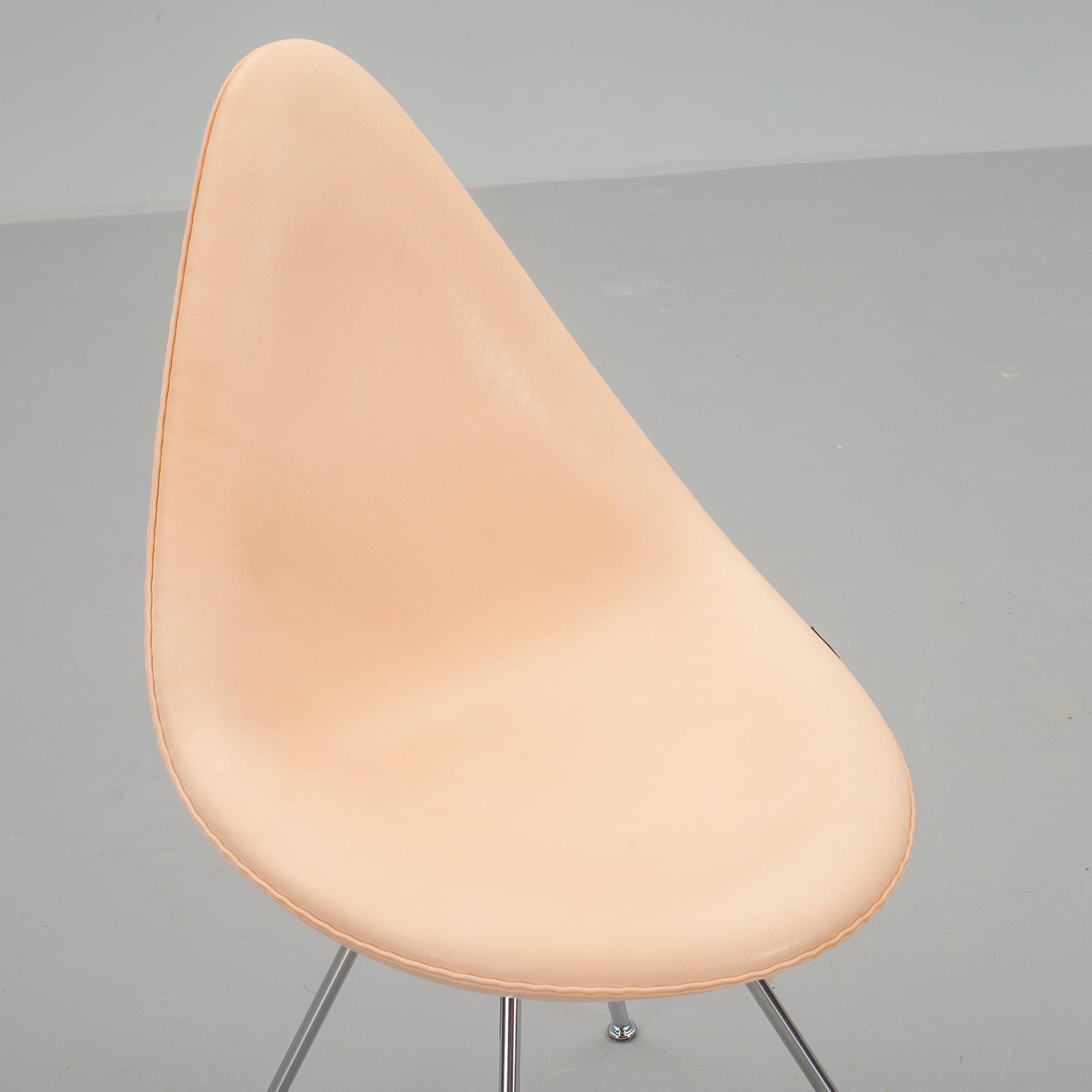 STOL, "Droppen", Arne Jacobsen för Fritz Hansen.