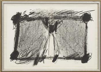 ANTONI TÀPIES, litografi ur Derrière le Miroir  nr 175 1968 Maeght.