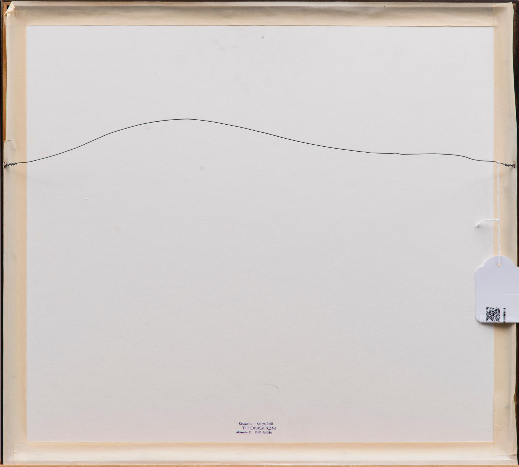 OLAVI VAARULA, blandteknik, signerad och daterad 1987.